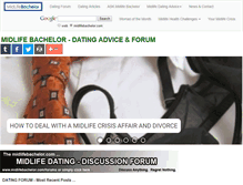 Tablet Screenshot of midlifebachelor.com